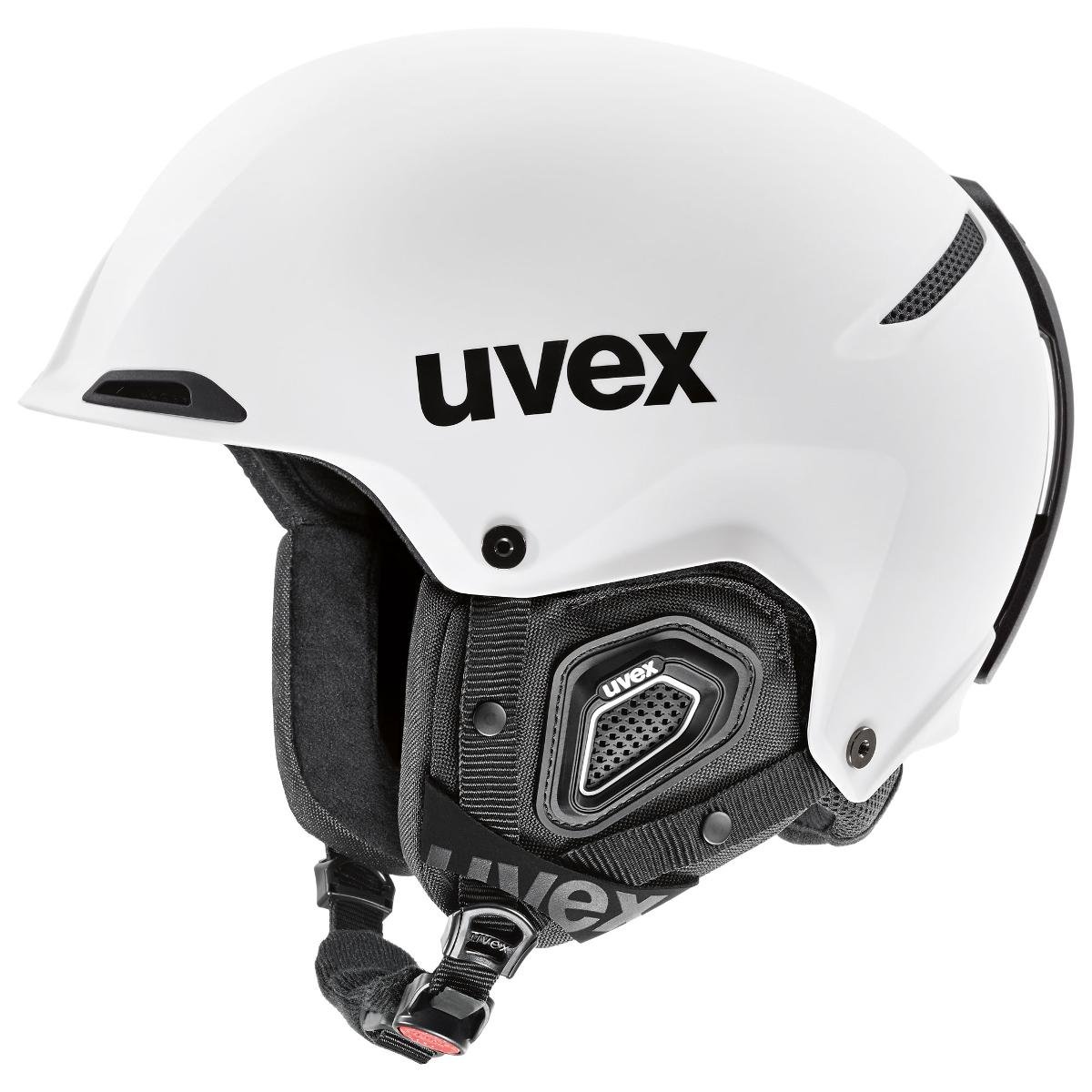 UVEX, Kask Narciarski, JAKK+ IAS, 56/6/247/20, Biały, 52/55 - UVEX