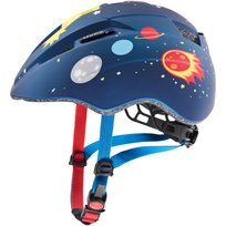 UVEX, Kask rowerowy dziecięcy Kid 2 CC, granatowy, 46/52
