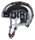 Uvex, kask rowerowy dziecięcy, Kid 3, czarny, rozmiar 17 - UVEX