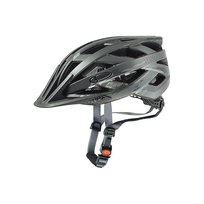 UVEX, Kask rowerowy, I-VO CC, Black Smoke Mat, czarny, rozmiar M UVEX