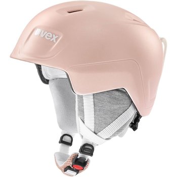 Uvex Manic Pro, Kask Narciarski Dziecięcy, Uvex 05, Jasnoróżowy, Rozmiar 54/58 - UVEX