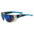 UVEX, Okulary sportowe przeciwsłoneczne lustrzanki SPORTSTYLE 204, niebieski - UVEX