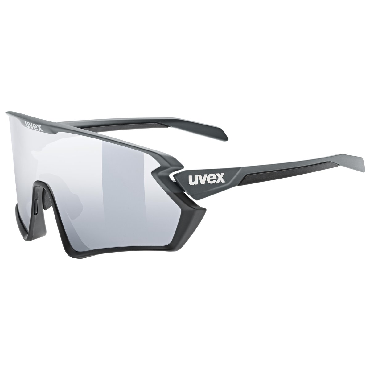 Zdjęcia - Okulary przeciwsłoneczne UVEX , okulary sportowe, sportstyle 231 2.0 grey bl.m/mir.silver 