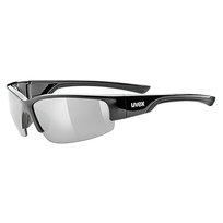 UVEX, Okulary, Sportstyle 215 2019, Black (Ltm. Silver S3) UVEX