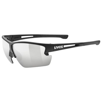 UVEX, Okulary, Sportstyle 812, Black Mat - Litemirror Silver (S3) - UVEX
