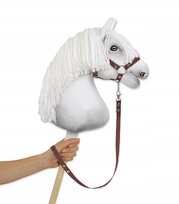 Uwiąz dla Hobby Horse z taśmy brązowy