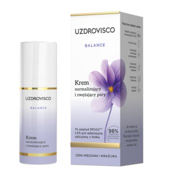 Uzdrovisco Balance Krem normalizujący i zwężający pory, 50 ml - Uzdrovisco