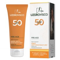 Uzdrovisco, PRE-AGE, SPF 50 peptydowy krem antyoksydacyjny przeciw przebarwieniom, 50 ml