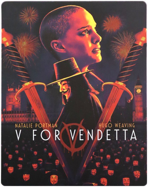 Vフォー・ヴェンデッタ V for Vendetta (steelbook) - McTeigue James| Filmy Sklep