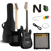 V-TONE EGW 39 GY gitara elektryczna 4/4 stratocaster 39" HH zestaw V-Tone