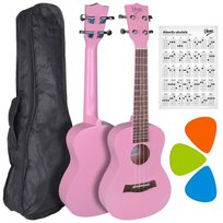 V-TONE UK23 PK ukulele koncertowe akustyczne 23" różowe + pokrowiec V-Tone