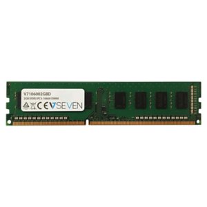 V7 V7106002GBD V7 2GB DDR3 PC3-10600 — 1333 MHz 1,5 V Moduł pamięci DIMM do komputerów stacjonarnych — V7106002GBD - V7