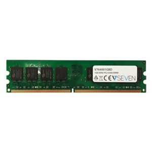 V7 V764001GBD V7 1GB DDR2 PC2-6400 800Mhz DIMM 1.8V Moduł pamięci stacjonarnej - V764001GBD - Zielony - V7
