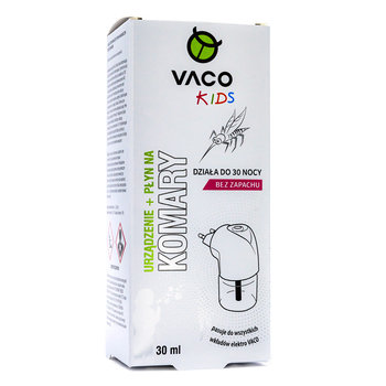 VACO KIDS, Elektro + płyn na komary dla dzieci (30 nocy), 30 ml - Inny producent
