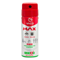 VACO Spray MAX na komary, kleszcze, meszki z PANTHENOLEM (mini) 50 ml