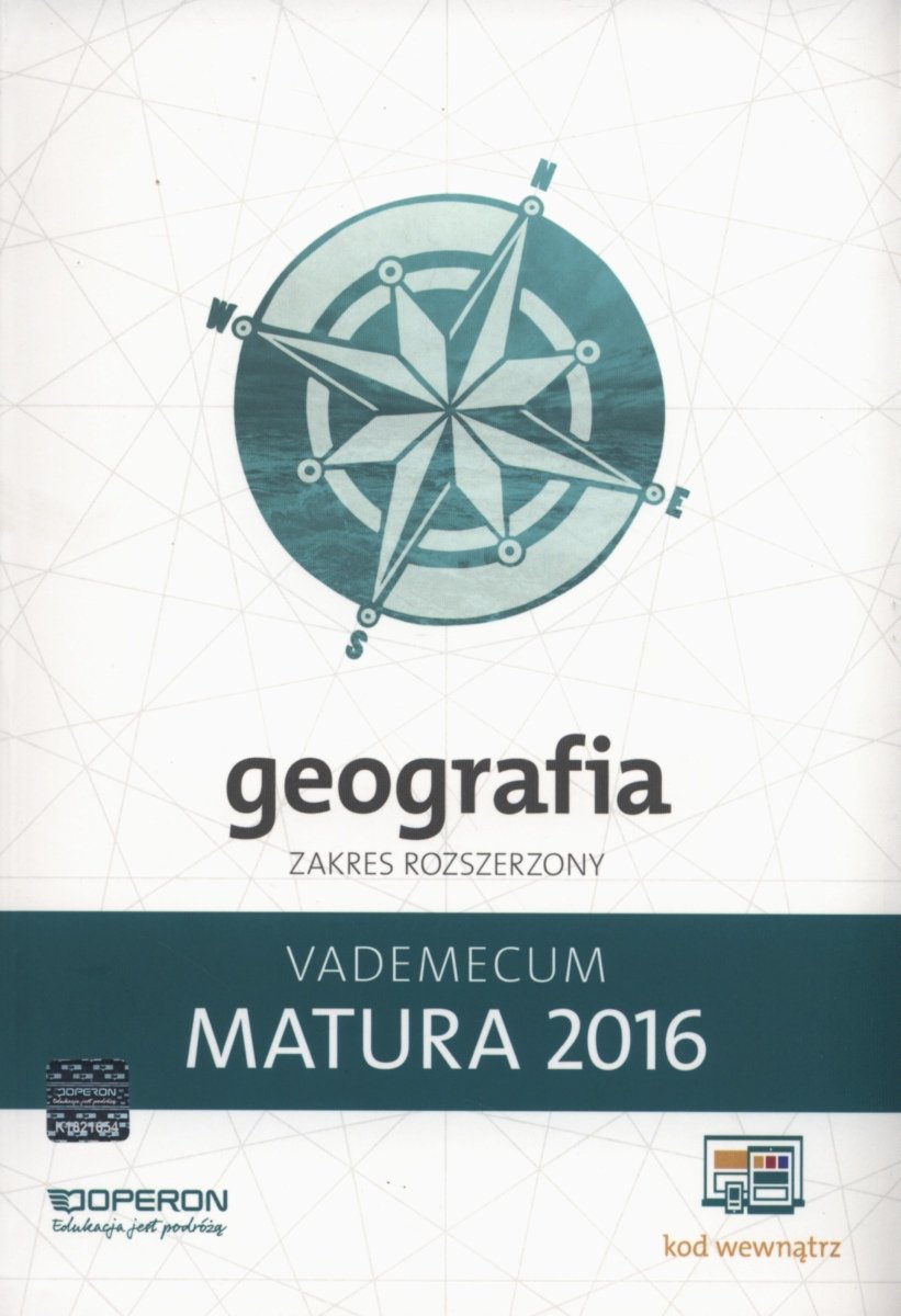 Vademecum. Geografia. Matura 2016. Zakres Rozszerzony. Szkoły ...