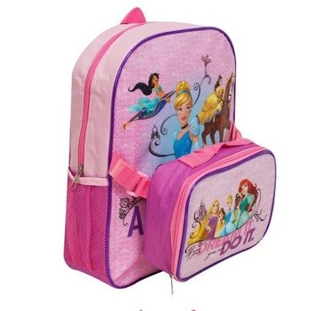 Vadobag, plecak przedszkolny + Lunch box, Księżniczki Disneya - Vadobag