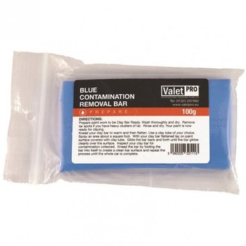 ValetPRO Blue Contamination Removal Bar - Twarda glinka 100g - VALETPRO