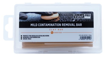 ValetPRO Orange Contamination Removal Bar 100g - pomarańczowa glinka do lakieru - VALETPRO