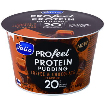 Valio, Profeel Pudding Proteinowy 180 G Toffi-Czekolada, Bez Laktozy - Inne