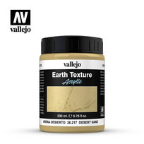 Vallejo 26217 Desert Sand Earth Texture 200ml Vallejo