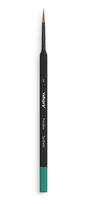 Vallejo B03002 Pędzel okrągły syntetyczny 2, Precision Round Synthetic Brush, Triangular Handle No. 2