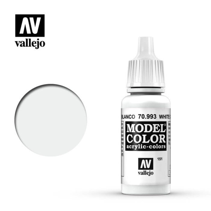 Zdjęcia - Kreatywność i rękodzieło Vallejo Model Color 70.993 White Grey (151)