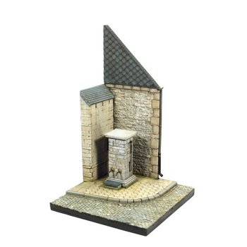 Vallejo, Ulica z ruinami, Model do sklejania, 14+ - Vallejo