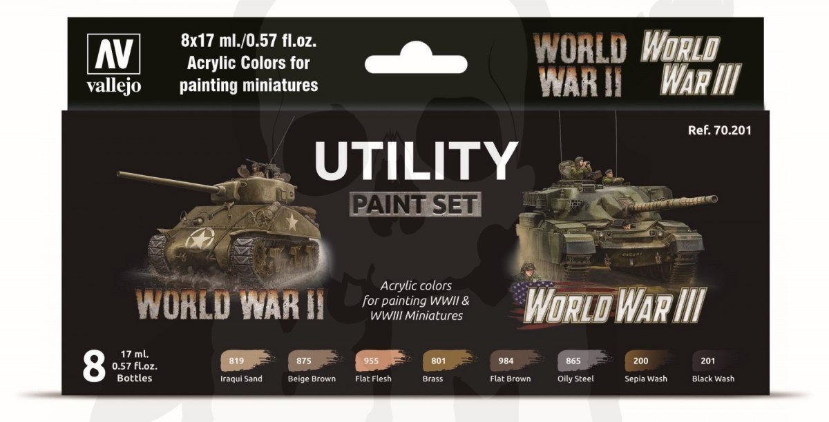 Peinture Acrylique Vallejo - Beige Allemand Modèle WWII - Pot De 17 Ml - Neuf