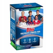Value Box Flagship Topps 2025/26 UEFA Karty Piłkarskie Szansa na Autograf