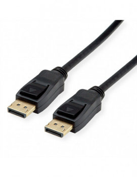 VALUE Kabel DisplayPort, v1.4, DP-DP, M/M, czarny, 2 m - Value