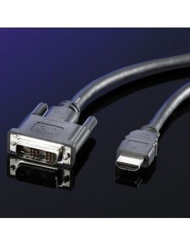 Value Kabel DVI M - HDMI M 5m - Value