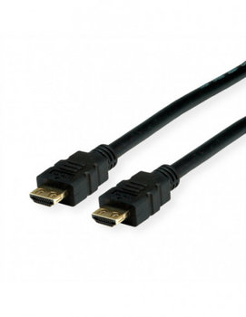 VALUE Kabel HDMI Ultra HD + Ethernet, M/M, odporna wtyczka, czarny, 2 m - Value