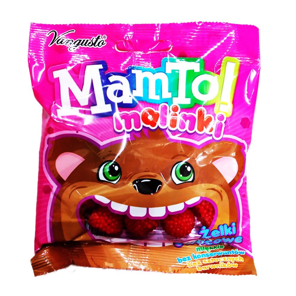 VANGUST ŻELKI MALINKI 80G - VANGUSTO | Sklep EMPIK.COM