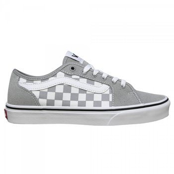 vans grey and white checkered