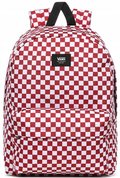 Vans, Plecak szkolny, Old Skool III VN0A3I6R9761 Burgundy White Check, 22L  - Vans