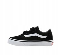 VANS TRAMPKI DLA DZIECKA CZARNE NA RZEPY SKÓRA 24 1JWF Vans
