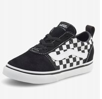 VANS TRAMPKI DZIECIĘCE CZARNE ZE SKÓRĄ 21 1Ż7S Vans