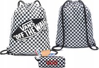 VANS ZESTAW 2W1 WOREK + PIÓRNIK OLD SKOOL SZACHOWNICA CHECKERBOARD DESKA Vans