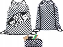 VANS ZESTAW 2W1 WOREK + PIÓRNIK OLD SKOOL SZACHOWNICA CHECKERBOARD DESKA Vans
