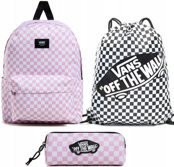 VANS ZESTAW 3W1 PLECAK + WOREK + PIÓRNIK VANS DESKA OLD SKOOL SZACHOWNICA - Vans