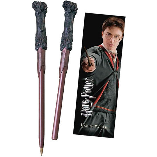 VARITA BOLIGRAFO Y MARCAPAGINAS HARRY POTTER - Noble Collection | Sklep ...