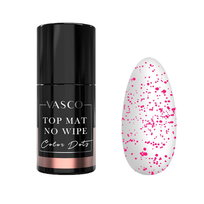 Vasco, Top No Wipe Mat Dots Pink, 7 ml