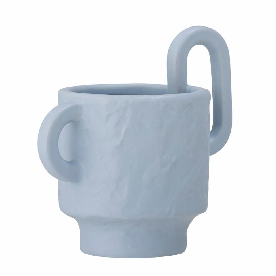 Vaso scultoreo in gres modellato a mano di Christina Muff in vendita su