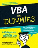 VBA For Dummies [DRM] - ebook PDF Mueller John Paul
