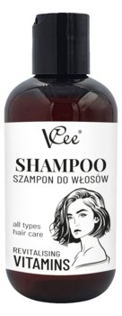 VCee, Rewitalizujący szampon z koktajlem witamin do każdego rodzaju włosów, 200ml - VCee