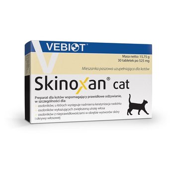 VEBIOT Skinoxan cat 30 tabletek - Nutrifarm