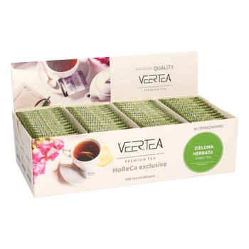 Veertea, herbata zielona, 100 saszetek - Veertea