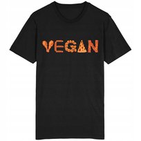 Vegan Koszulka Parodia Mięso Grill Pizza Bekon