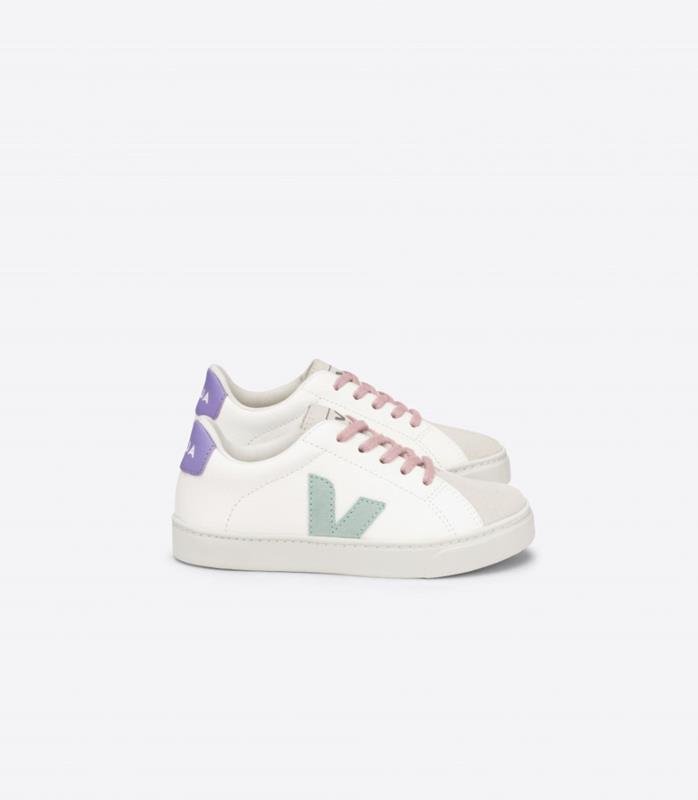 Veja - Damskie Sneakersy Esplar Laces Chromefree Leather - White Matcha ...